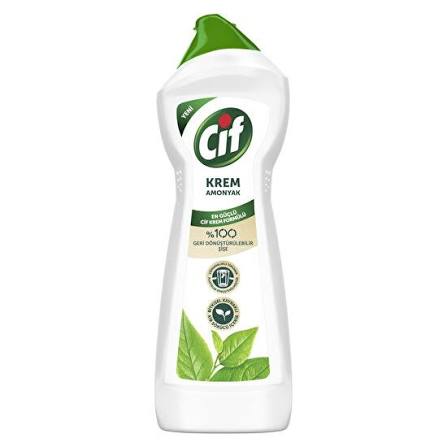 Cif Krem Amonyaklı Yüzey Temizleyici 750 ml (6'lı Koli)